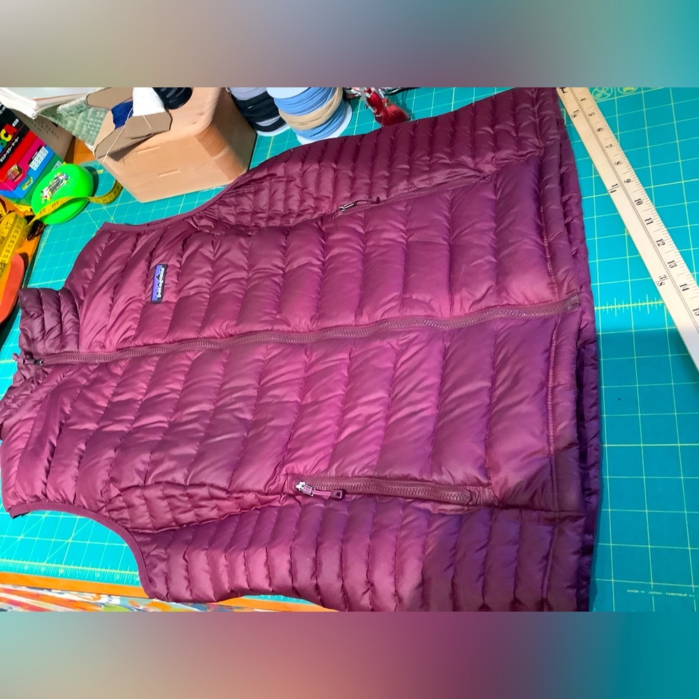 Beautiful Pantagonia woman Vest down.